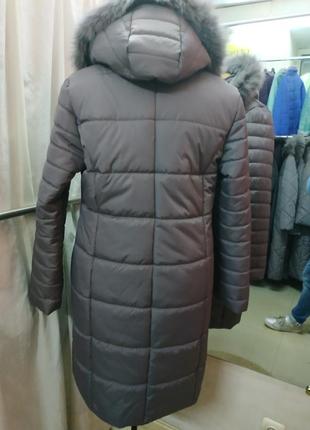 Большие размеры!!!! теплое стеганое зимнее пальто/ куртка размеры 48-642 фото