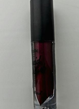 Жидкая помада с эффектом "metalic" ruby rose 3.1 грамм3 фото