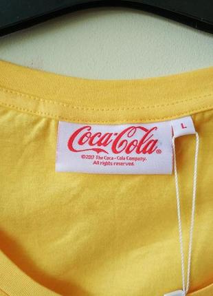 Женская хлопковая футболка enjoy coca-cola gymnasium italy оригинал8 фото