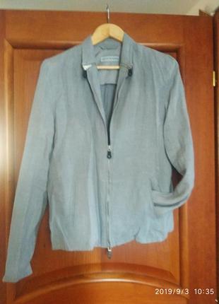 Куртка из льна emporio armani1 фото
