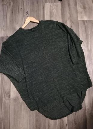 Трикотажная кофта туника new look