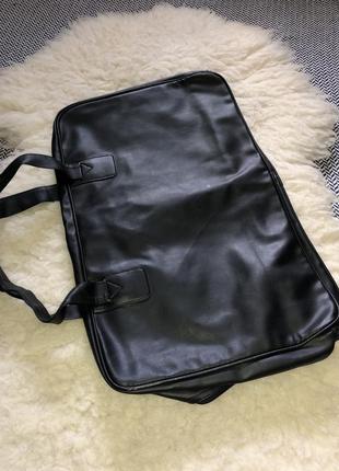 Beaugency сумка портфель унисекс дорожная ручная клала кожаная кожа натуральная2 фото