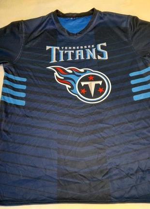 Nfl tennessee titans xl - футболка 2-х стороння