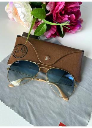 Солнцезащитные очки ray ban авиатор