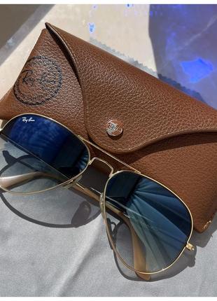 Солнцезащитные очки ray ban авиатор5 фото