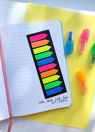 Набір #15 наліпки-маркери для скрапбукінга, стікери для щоденників блокнота скетча записника  stickers