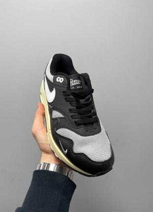 Nike air max 1 x patta black5 фото