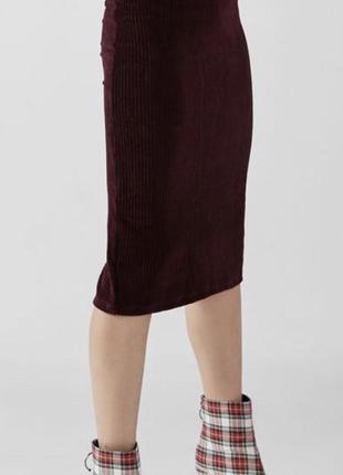 Юбка миди bershka рs