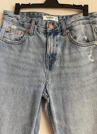 Трендовые прямые джинсы3 фото