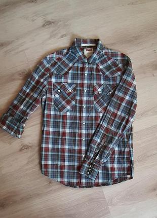 Сорочка в клітинку "levis"
