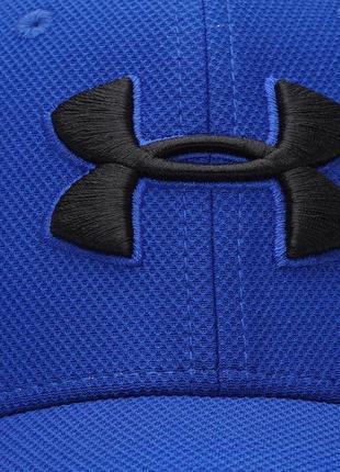 Under armour blitzing 3.0 cap 1305036 400 кепка блайзер бейсболка оригинал унисекс синяя3 фото