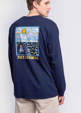 Кофта лонгслив patagonia relaxed fit longsleeve размер m, l, xl8 фото