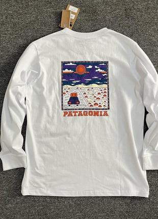 Кофта лонгслив patagonia relaxed fit longsleeve размер м, l, xl