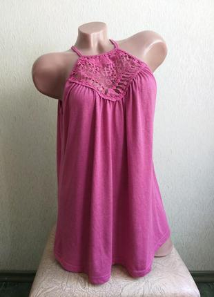 Туника. майка. футболка американка. блуза. топ. кружево.