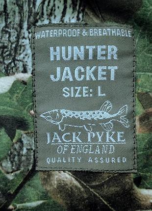 Куртка  jack pyke hunters jacket watrrproof england для охоты камуфляж лес (l-xl) 6