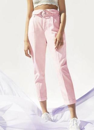 Брюки з високою посадкою. bershka джинси, штани