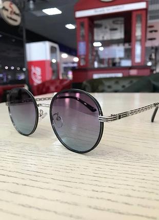 Окуляри сонцезахисні круглі градієнт