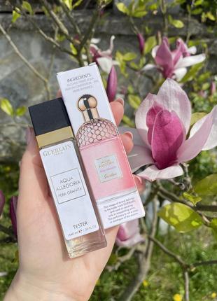 Жіночий міні парфум guerlain aqua allegoria pera granita 40 мл