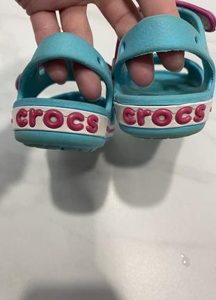 Босоножки на девочку, оригиналы crocs c56 фото