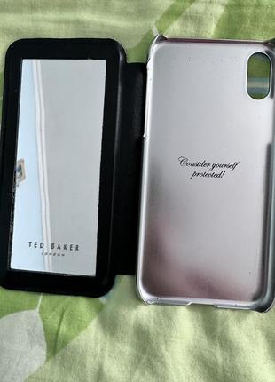 Чехол-книжка на iphone xs от ted baker7 фото