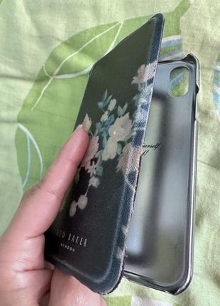 Чехол-книжка на iphone xs от ted baker8 фото