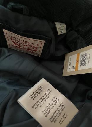 M 36 xl 42  xxl 44 levis вельветовий пуховик синій чорний бордовий короткий куртка парка8 фото