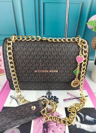 Жіноча сумка в стилі michael kors майкл корс туреччина4 фото