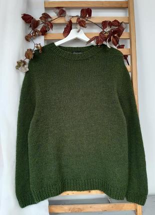 Базовый шерстяной свитер