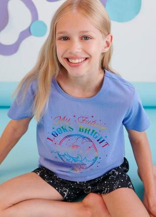 Детская летняя трикотажная пижама sinsay на девочку minnie mouse 249003 фото
