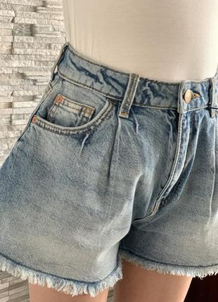 Дитячі джинсові шорти zara на дівчинку/детские джинсовые  шорти зара6 фото