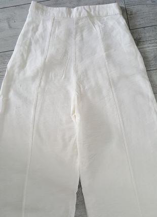 Укороченные брюки штаны кюлоты из вискозы bik bok10 фото