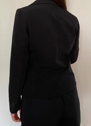 Черный классический пиджак3 фото