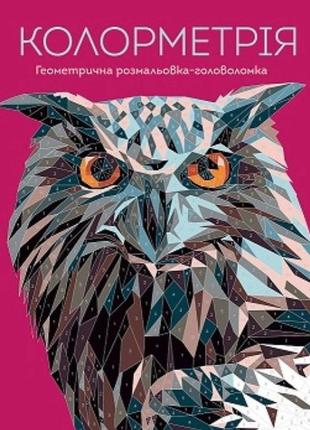 Раскраска по номерам колорметрия геометрическая раскраска-головоломка а41 фото