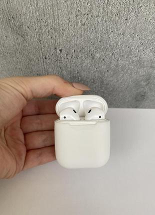 Чехол airpods 1/2 белый