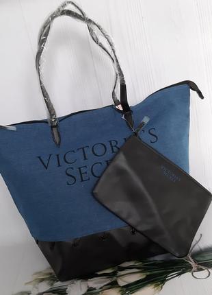 Сумка с косметичкой victoria's secret