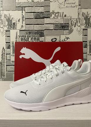 Білі кросівки puma anzarun lite white 44.5