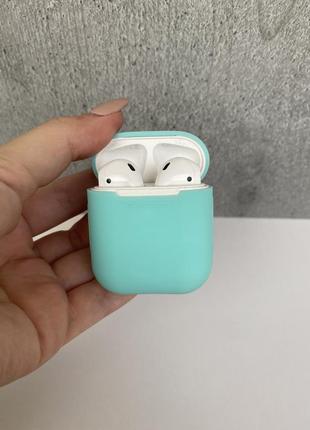 Чехол airpods 1/2 м`ятный