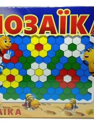 Мозаика пчелка 150 эл., в кор. 30*40*6см, тм m-toys, украина