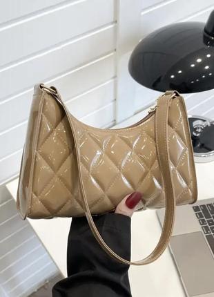 Сумка сумочка сумочки сумки тренд 2023 кофейная тредовая сумка клатч