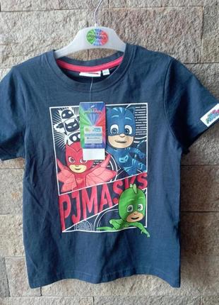 Футболка pj masks, герої в масках 110(5років).