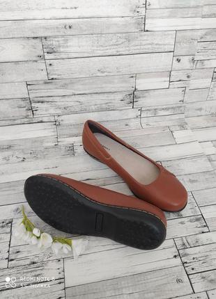 Фірмові туфлі, шкіряні балетки lands end 36р