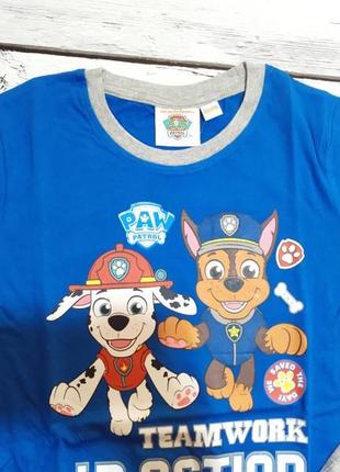 Комплект костюм дитячий футболка шорти піжама дитяча шортами на хлопчика щенячий патруль літо2 фото