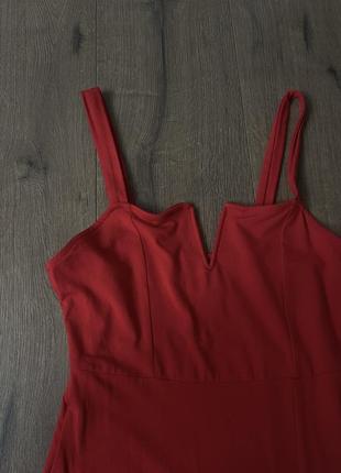 Платье красное 2