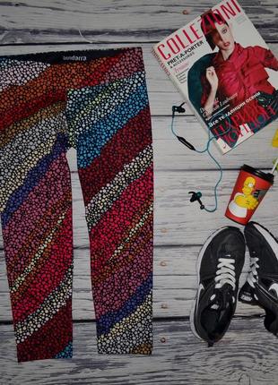 S женские яркие модные фирменные спортивные бриджи легинсы лосины для занятий спортом2 фото