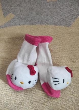 Пинетки носки hello kitty