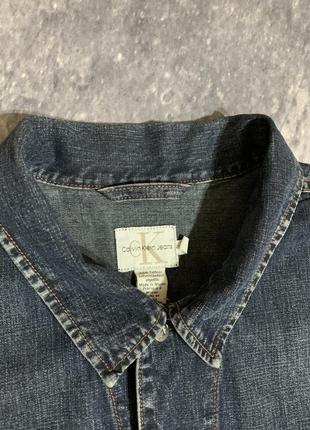 Джинсовая куртка джинсовка джинсовка мужская calvin klein levis5 фото