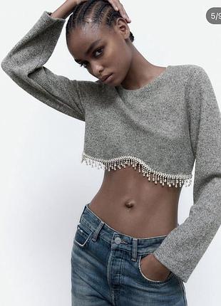 Кофта свитшот zara