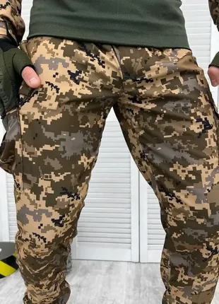Летний тактический костюм пиксель , армейская пиксельная форма для зсу (штаны+убакс)3 фото