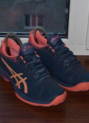 Asics solution speed ff clay женские теннисные кроссовки асикс грунт3 фото