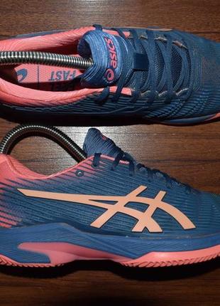 Asics solution speed ff clay женские теннисные кроссовки асикс грунт6 фото